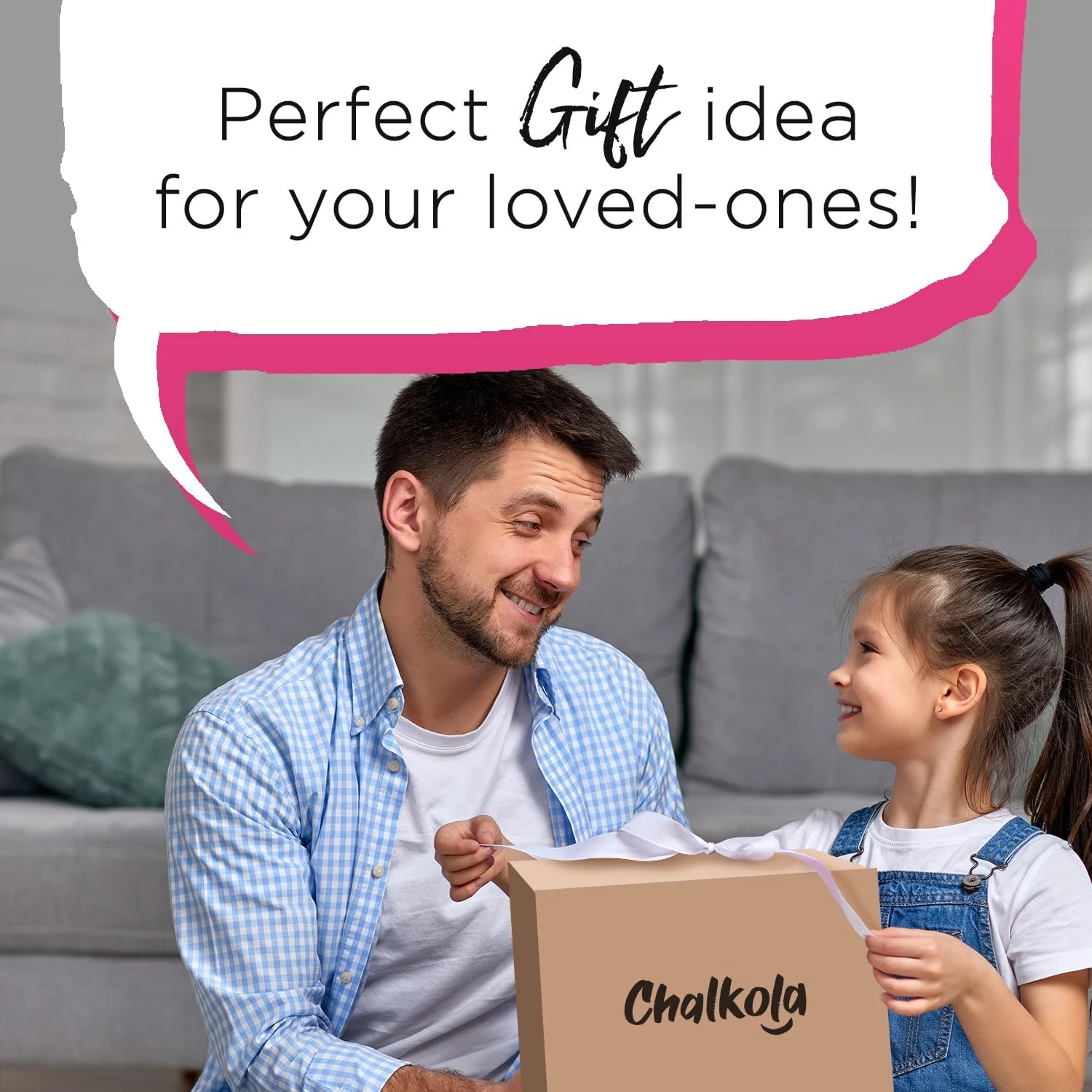 Chalkola Acrylic Paint Set for Adults & Kids - 56 Pcs Canvas Painting Kit with 3