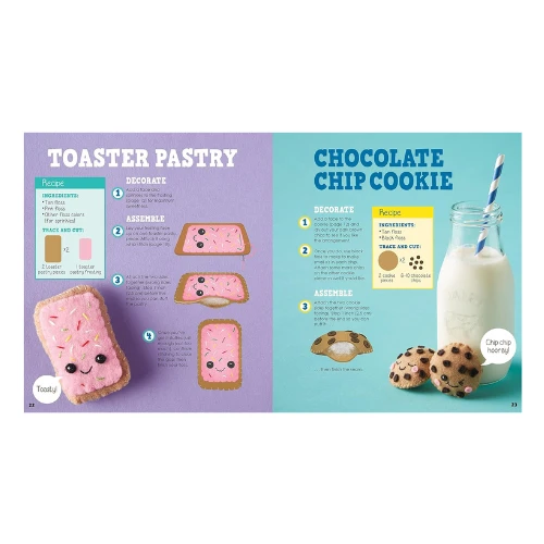 Sew Mini Treats: More Than 18 Food Plushies To Stitch And Stuff
