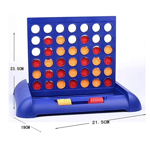 COOLBABY Connect 4 Game Children'S Educational Board Toys Baby Kids Math Toy Gif