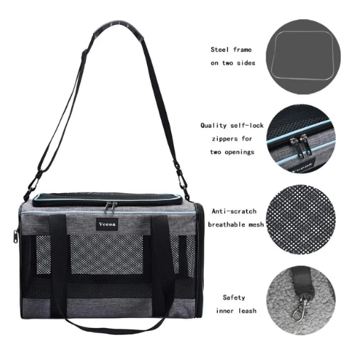 Vceoa Carriers Soft-Sided Pet Carrier for Cats