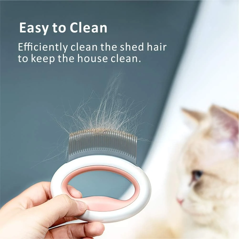 Baytion Cat Grooming Brush and Dog Grooming Brush, Pet Comb for Relaxing Massage