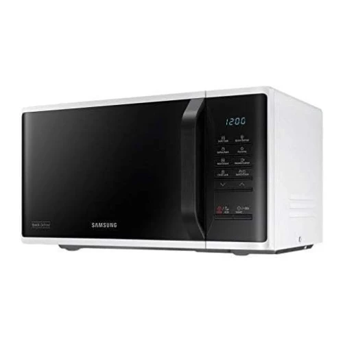Samsung 23 Liters Solo Microwave with Quick Defrost, White - MS23K3513AW"Min 1 y