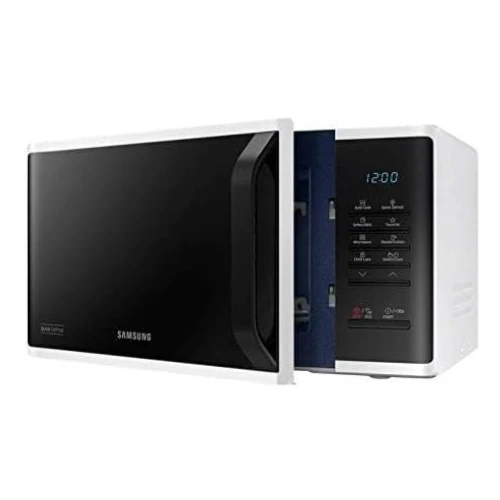 Samsung 23 Liters Solo Microwave with Quick Defrost, White - MS23K3513AW"Min 1 y