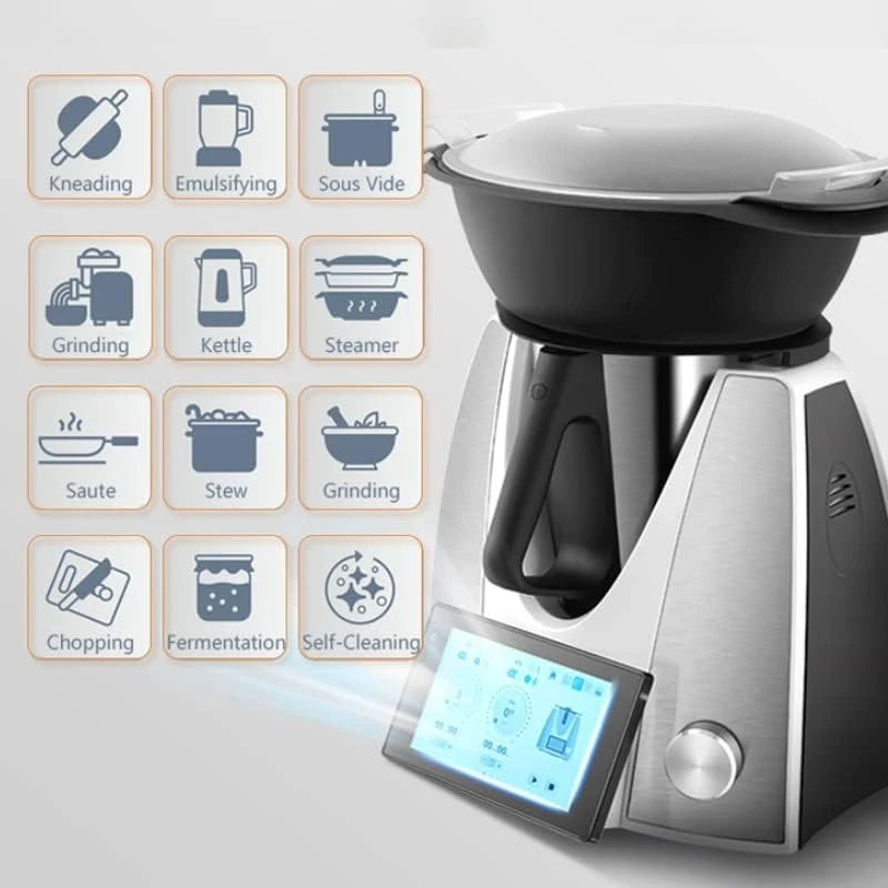 NewKern KE-7001 PRO with Built-in Scale and Guided Recipes, Multi-Functional Foo