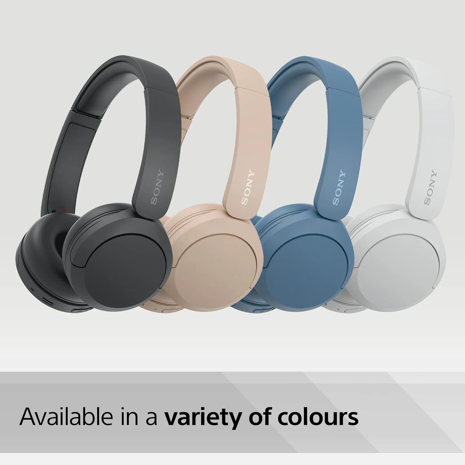 Sony WHCH520 Wireless Headphones White
