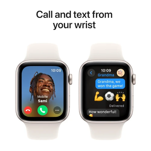 Apple Watch SE (2nd Gen) GPS 40mm Smartwatch with Starlight Aluminium Case with 