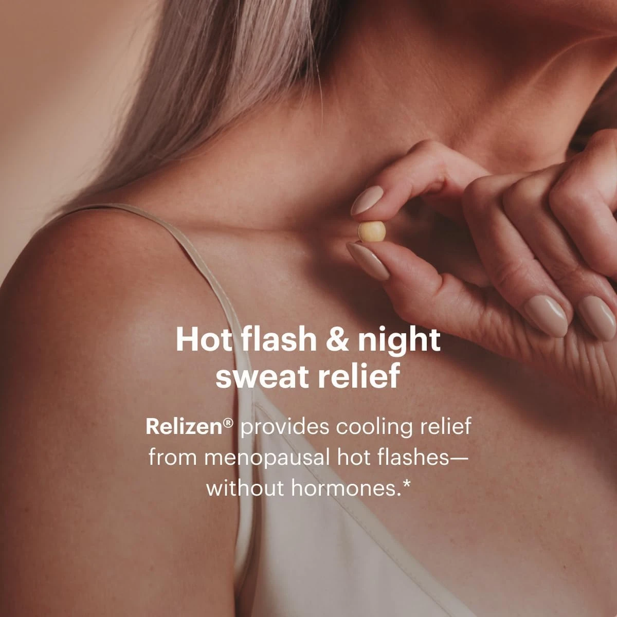 Relizen by Bonafide. Relief from Menopausal Hot Flashes & Night Sweats. — 1-Mont