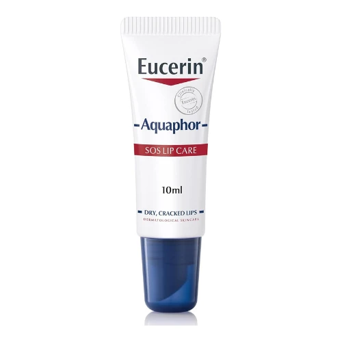 Eucerin Aquaphor SOS Lip Repair Lip Balm, Immediate 60-Seconds Lip Care and Reli
