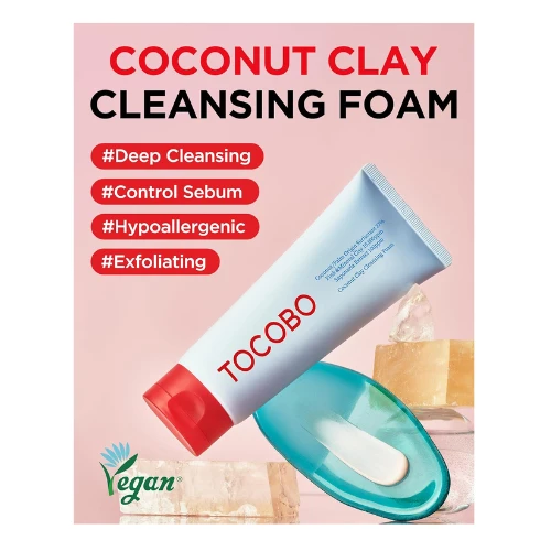 Tocobo Coconut Clay Cleansing Foam - 150ml