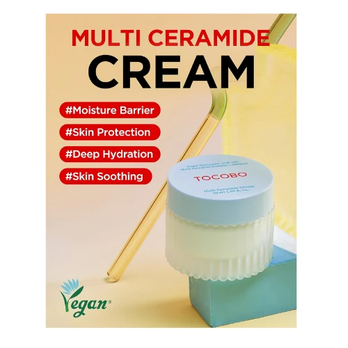 TOCOBO] Multi Ceramide Cream 1.7 Fl oz / 50ml | Moisture cream, Ceramide moistur