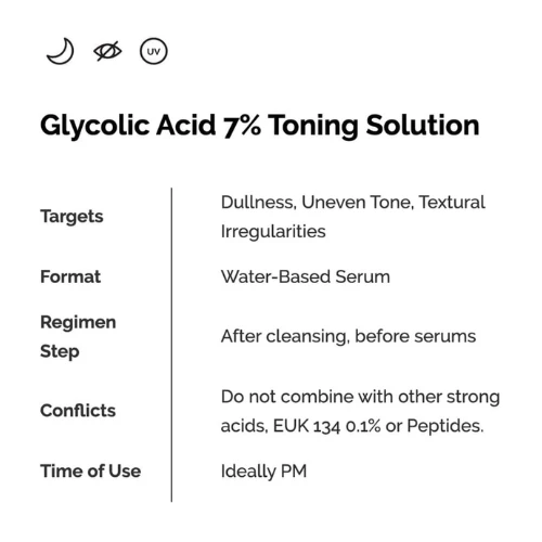 The Ordinary Glycolic Acid 7% Toning Solution 240ml