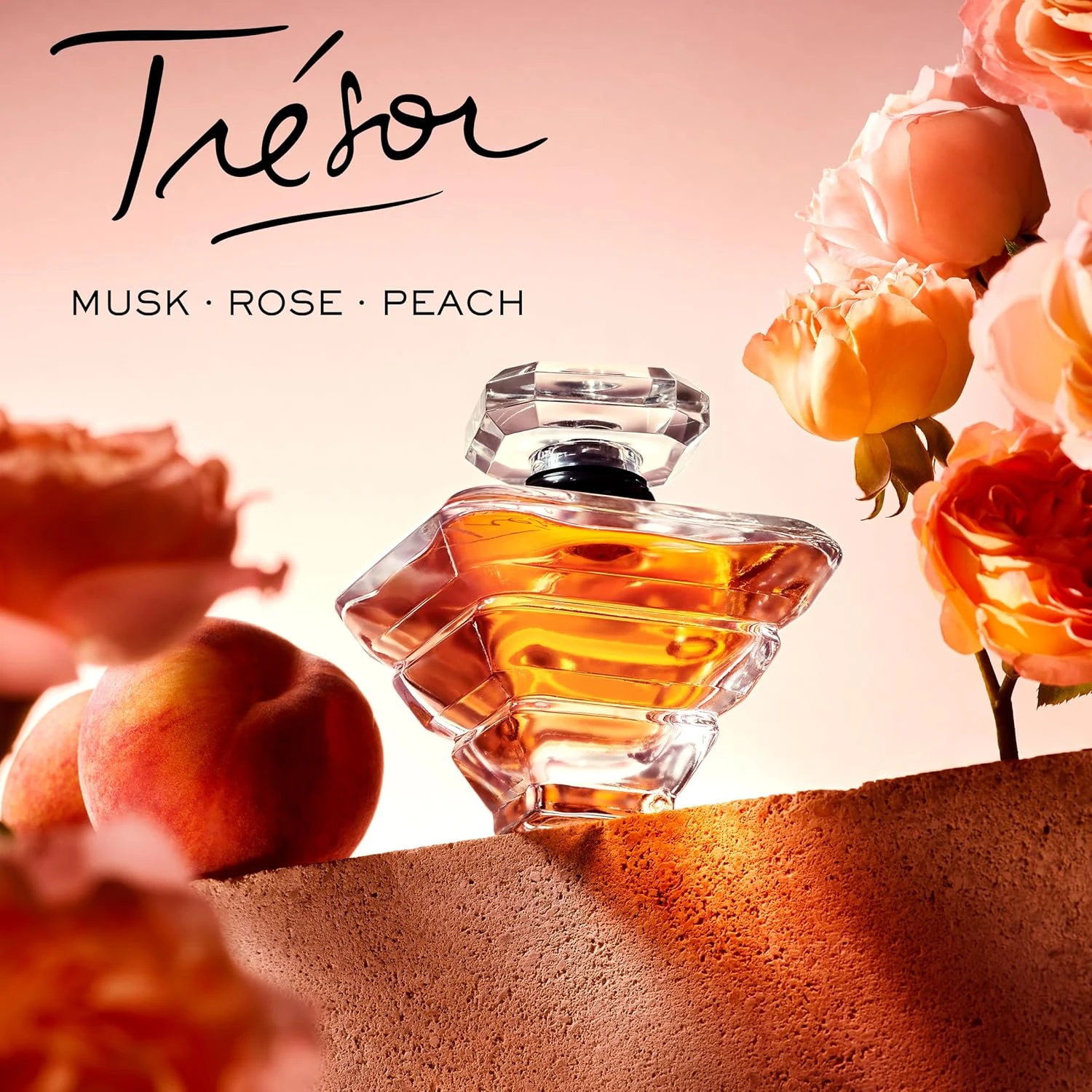 Lancôme Trésor Eau de Parfum – Elegant & Romantic Women’s Fragrance with Rose, L