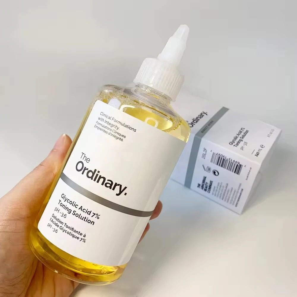 The Ordinary Glycolic Acid 7% Toning Solution, 240ml, 1 Piece, Pore Treatment, S