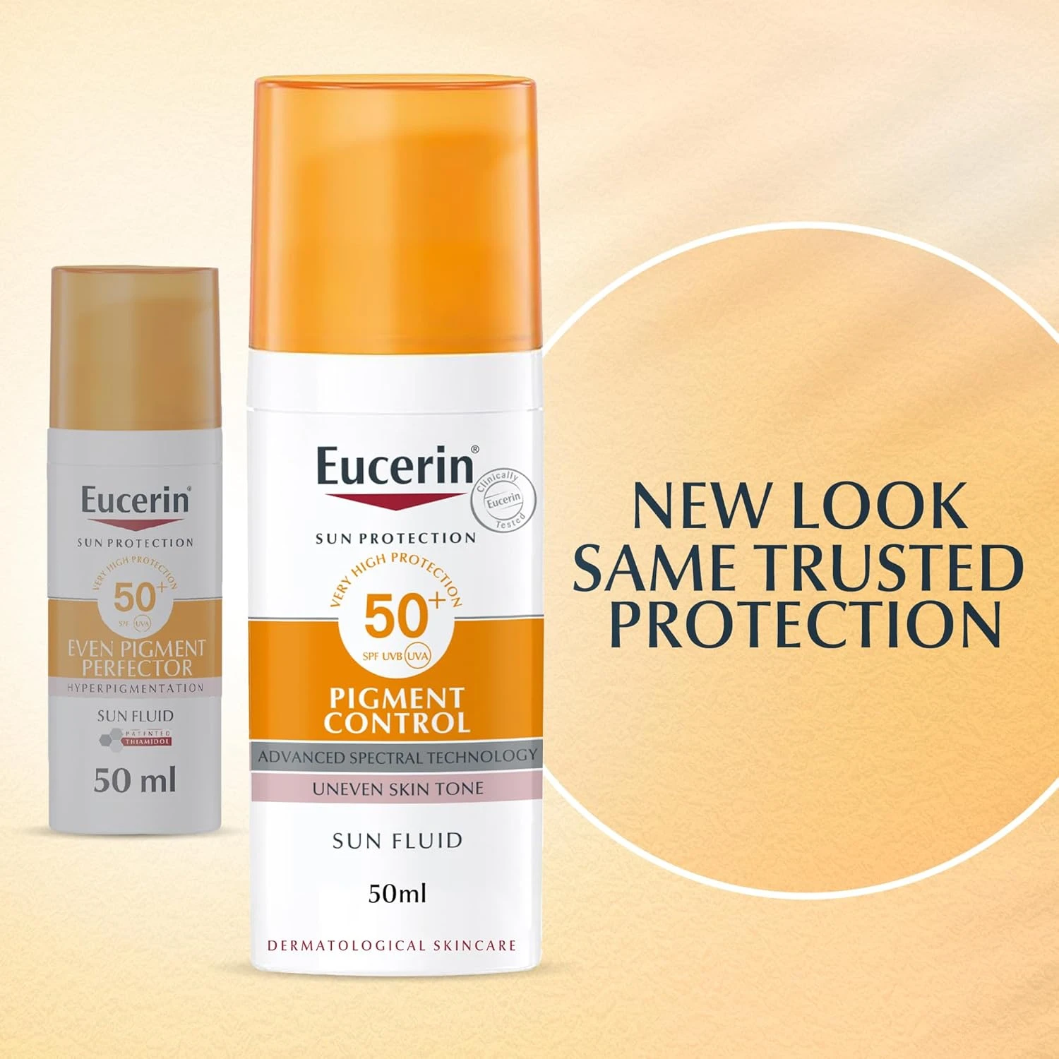 Eucerin Face Sunscreen Even Perfector Pigment Control Sun Fluid with Thiamidol, 