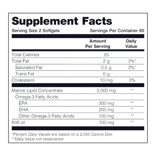 Pharmanex Nu Skin Marine Omega-3