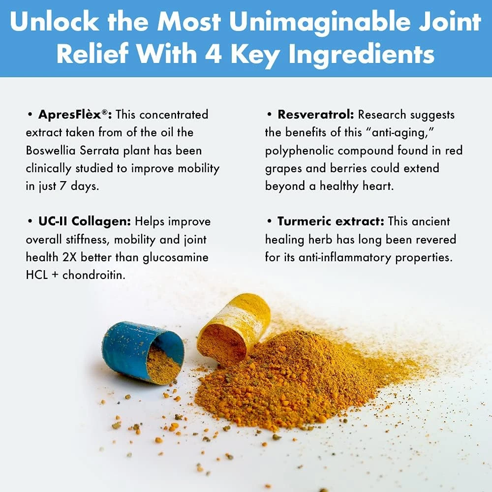 Instaflex Advanced Joint Support - Doctor Formulated Joint Relief Supplement, Fe