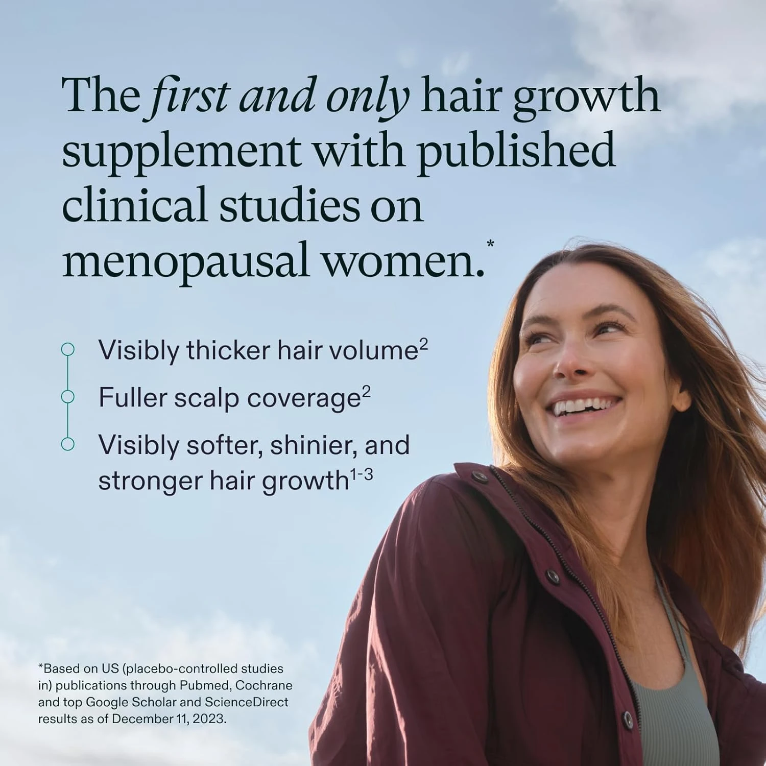 Nutrafol Women's Balance Hair Growth Supplements, Ages 45 and Up, Clinically Pro