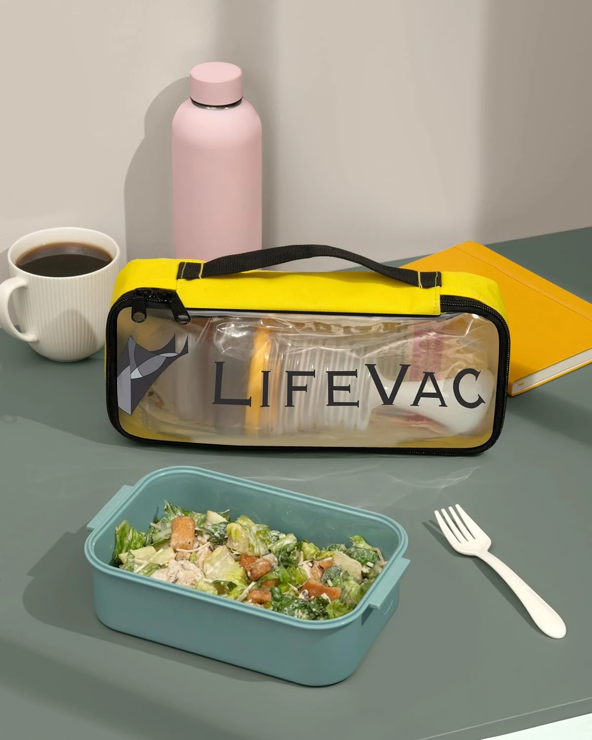 LifeVac Yellow Travel Kit - First Aid Kit, Portable Airway Suction Device | Anti