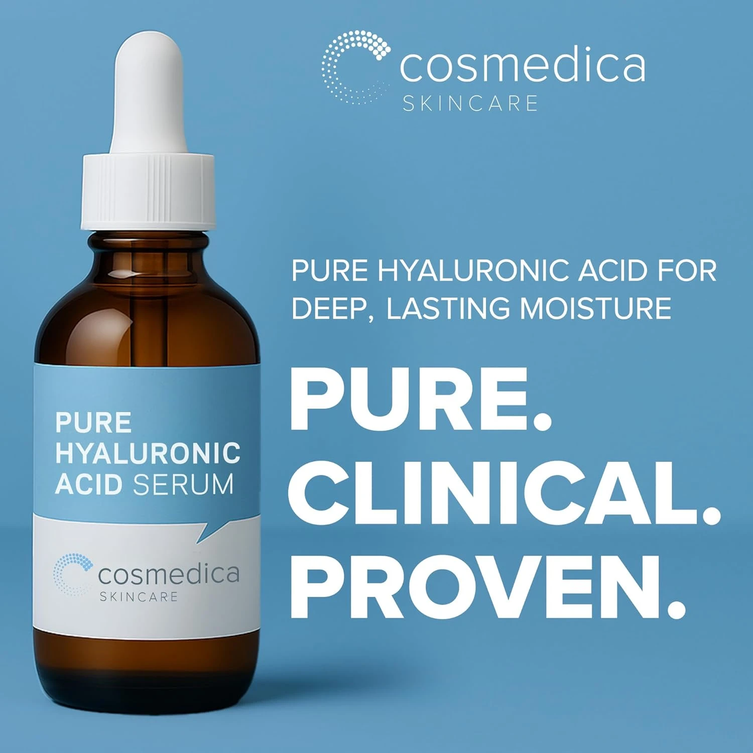 cosmedica Pure Hyaluronic Acid Serum 2oz / 60ml