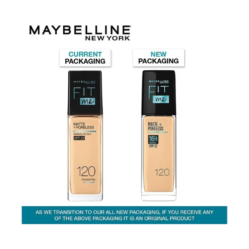 Maybelline New York Fit Me Matte & Poreless Foundation 16H Oil Control with SPF 