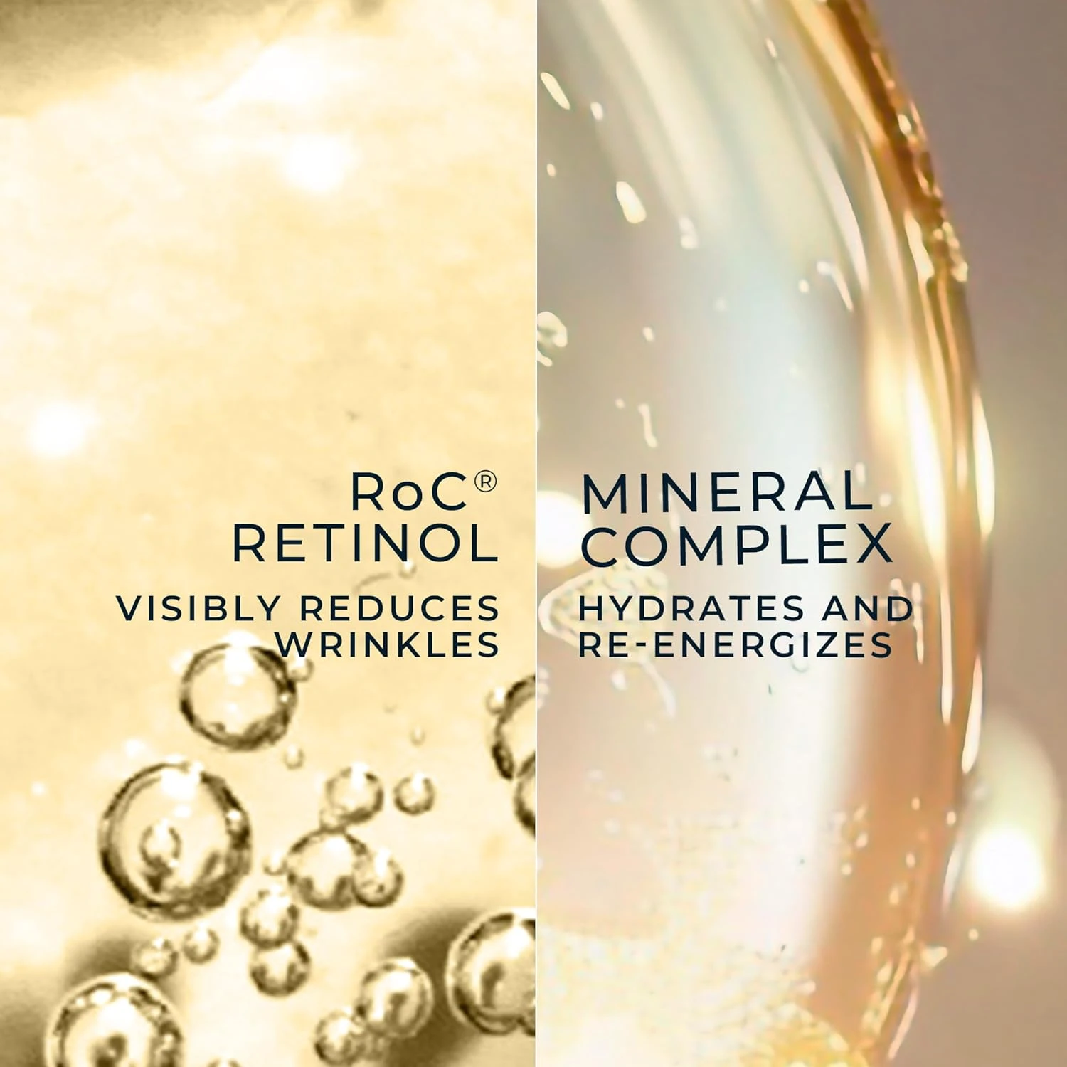 RoC Retinol Correxion Deep Wrinkle Facial Serum, Anti-Wrinkle Treatment Made wit