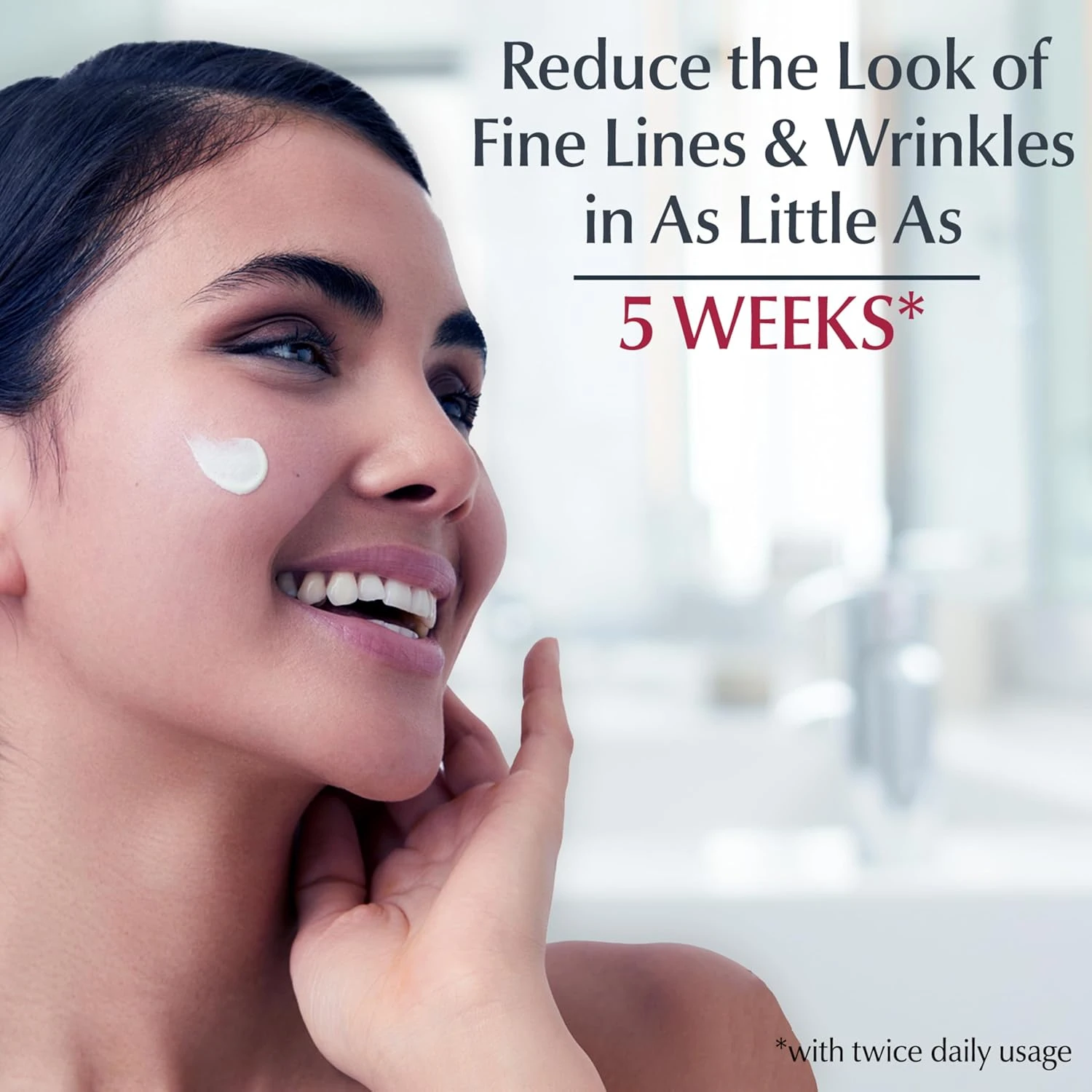 Eucerin Q10 Anti-Wrinkle Face Cream, Unscented Face Cream for Sensitive Skin, 1.