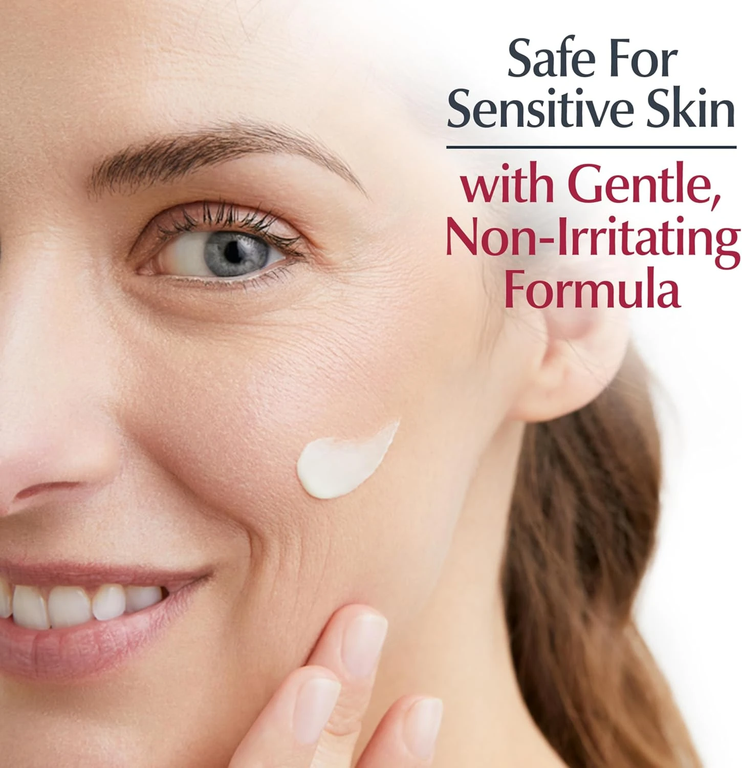 Eucerin Q10 Anti-Wrinkle Face Cream, Unscented Face Cream for Sensitive Skin, 1.