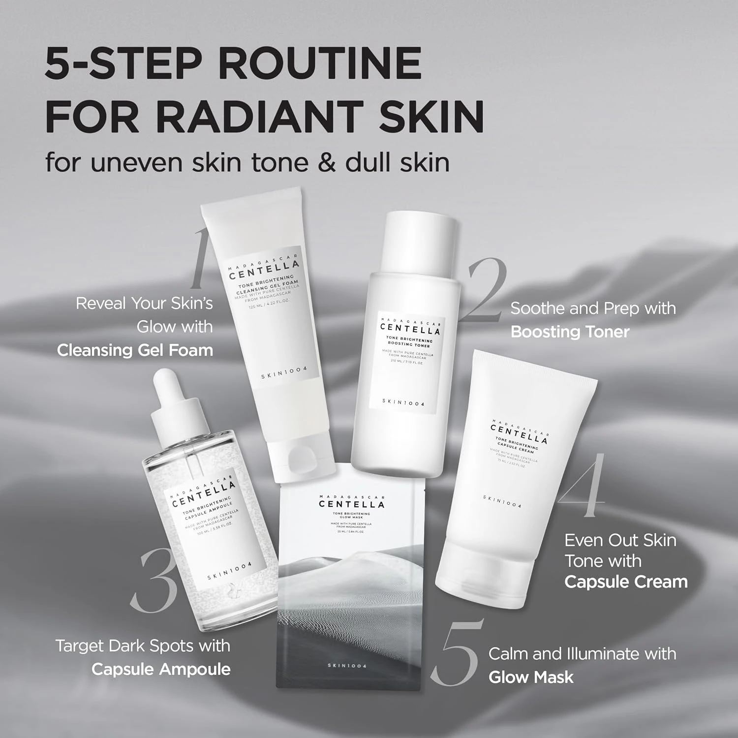 Skin1004 Madagascar Centella Tone Brightening Boosting Toner - 210Ml