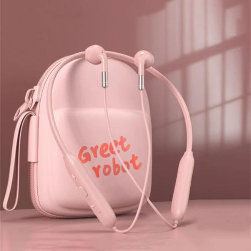 Neck Hanging Wireless Bluetooth Sports Earphones, Double Ear Hanging Bluetooth H