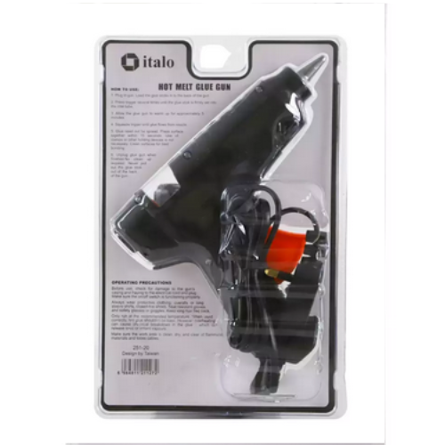Italo Multifunction Glue Gun For Quick Repairs- 100-220V- 60W Black Color