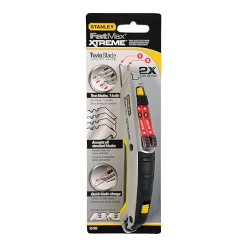 Stanley Consumer Tools 10-789 6-78" Twin Blade Knife