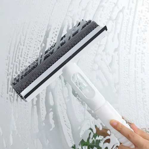 3 in 1 Window Glass Cleaner Spray Mop Cleaning Glass Brush Household Car Home Wi