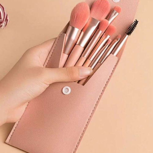 8Pcs Soft Bristles Makeup Brush Tools Foundation Powder Eyeshadow Cosmetics Brus