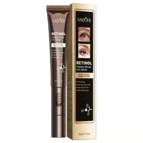 Eyes Care Cream With Massager Anti-wrinkle Dark Circle Removal Retinol Fade Mois