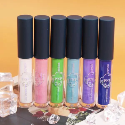 Set Of 6 Pieces Long Lasting Waterproof Liquid Eyeshadow, Women Eye Beauty Liner