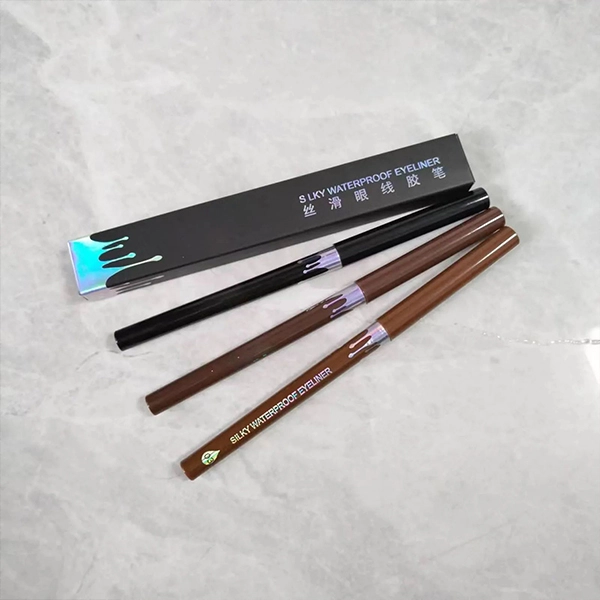 Water Resistant Eyelid Under Crease Pen Eyebrow Pencil Women Silky Inner Eyeline