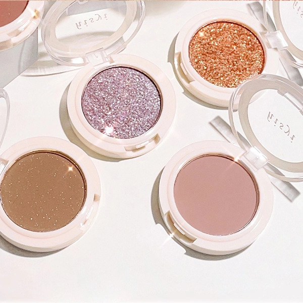 Waterproof Non-Irritating Pearlescent Highlighter Powder Glitter Women Shiny Eye