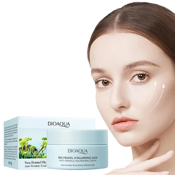 Sea Fennel Facial Care Glowing Skin Improvement Hyaluronic Acid Anti-Aging Nouri