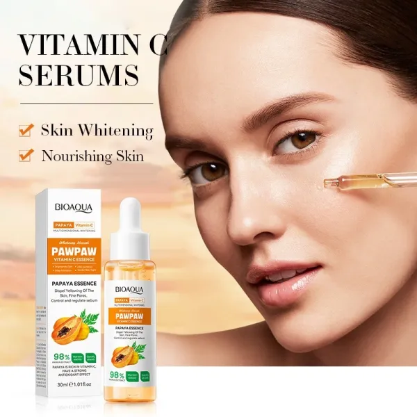 Papaya Vitamin C Skin Nourishing Essence Face Care Pores Moisturizing Face Impro