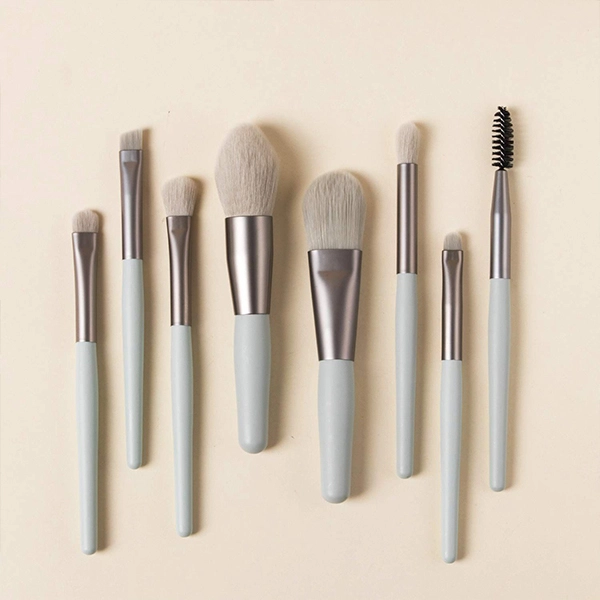 8 Pieces Soft Facial Makeup Blending Face Grooming High Quality Powder Blushes S