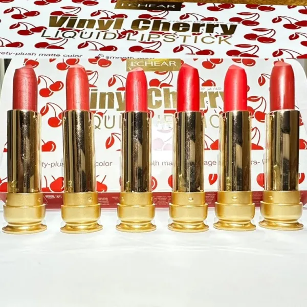 Set Of 6Pcs Moisturizing Full Coverage Oil Free Lipstick Set