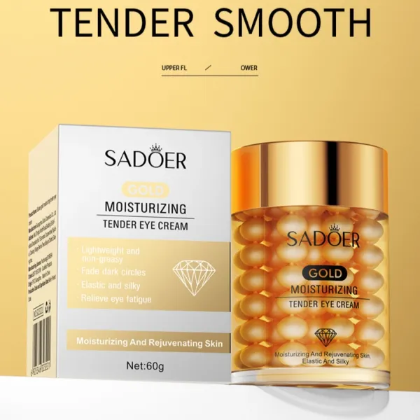 Gold Moisturizing Eye Cream Face Care Around The Eye Anti Dark Circles Tender Ey