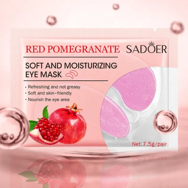 1 Pair Crystal Collagen Eye Mask Anti Circles Moisturizing Anti-wrinkle Skin Car