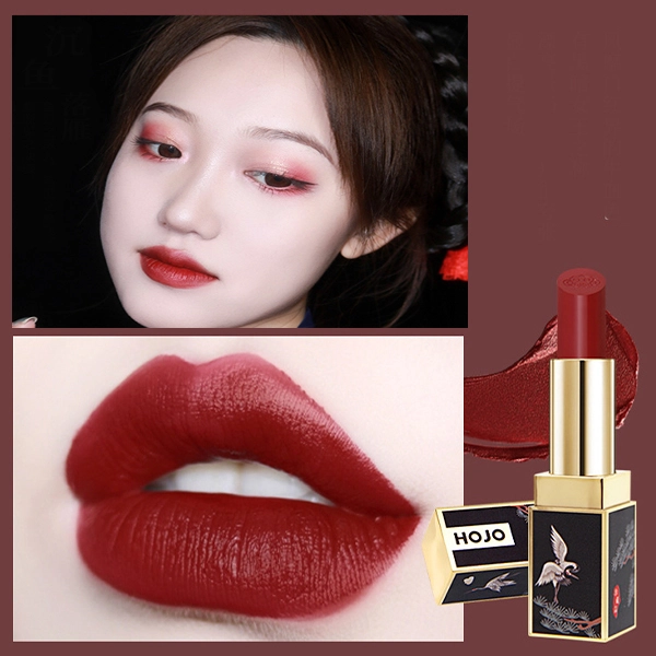 Women Long Lasting Moisturizing Lipstick, Oriental Retro Matte Lips
