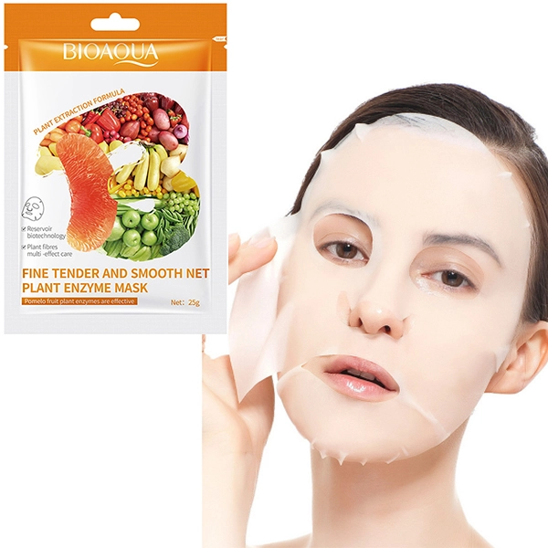 Multi Natural Plants Extraction Enzyme Face Mask Hydrating Anti Aging Smooth Ski