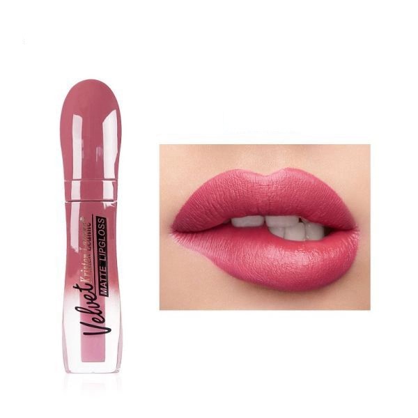 Glossy Waterproof Non Fading Matte Lip Gloss Ladies Lip Glaze Makeup Long Lastin