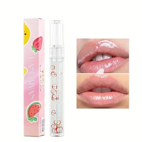 Transparent Lips Moisturizing Fruity Lip Gloss Lips Care Makeup Nourishing Lip G