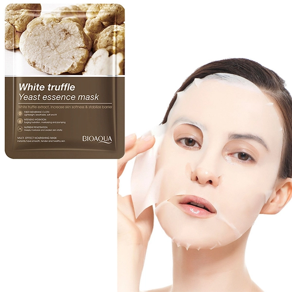 White Truffle Yeast Face Mask Dry Skin Hydrating Moisturizing Facial Mask Anti A
