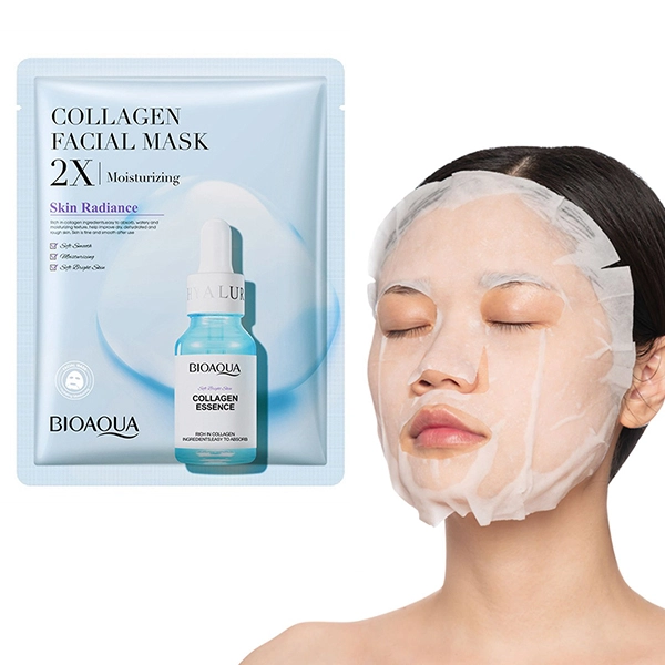 Glowing Skincare Anti-Pores Deeply Nourishing Collagen Essence Facial Mask Sheet