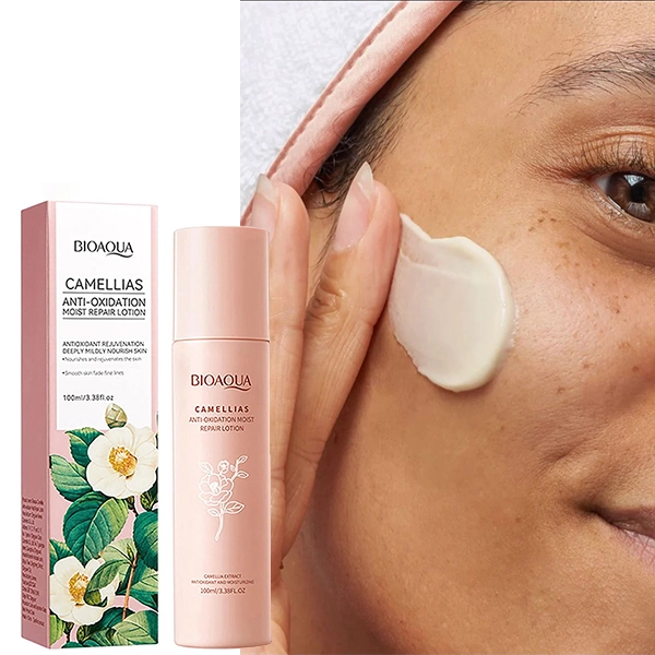 Camellias Facial Care Anti-Aging Glowing Anti-Oxidation Skincare Moist Repair Lo